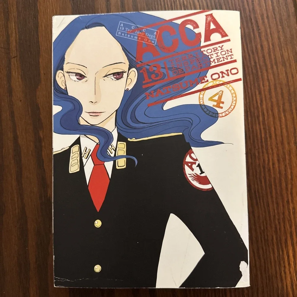 ACCA 13-Territory Inspection Department Manga Volumes 1-4 English PB Ex-Library